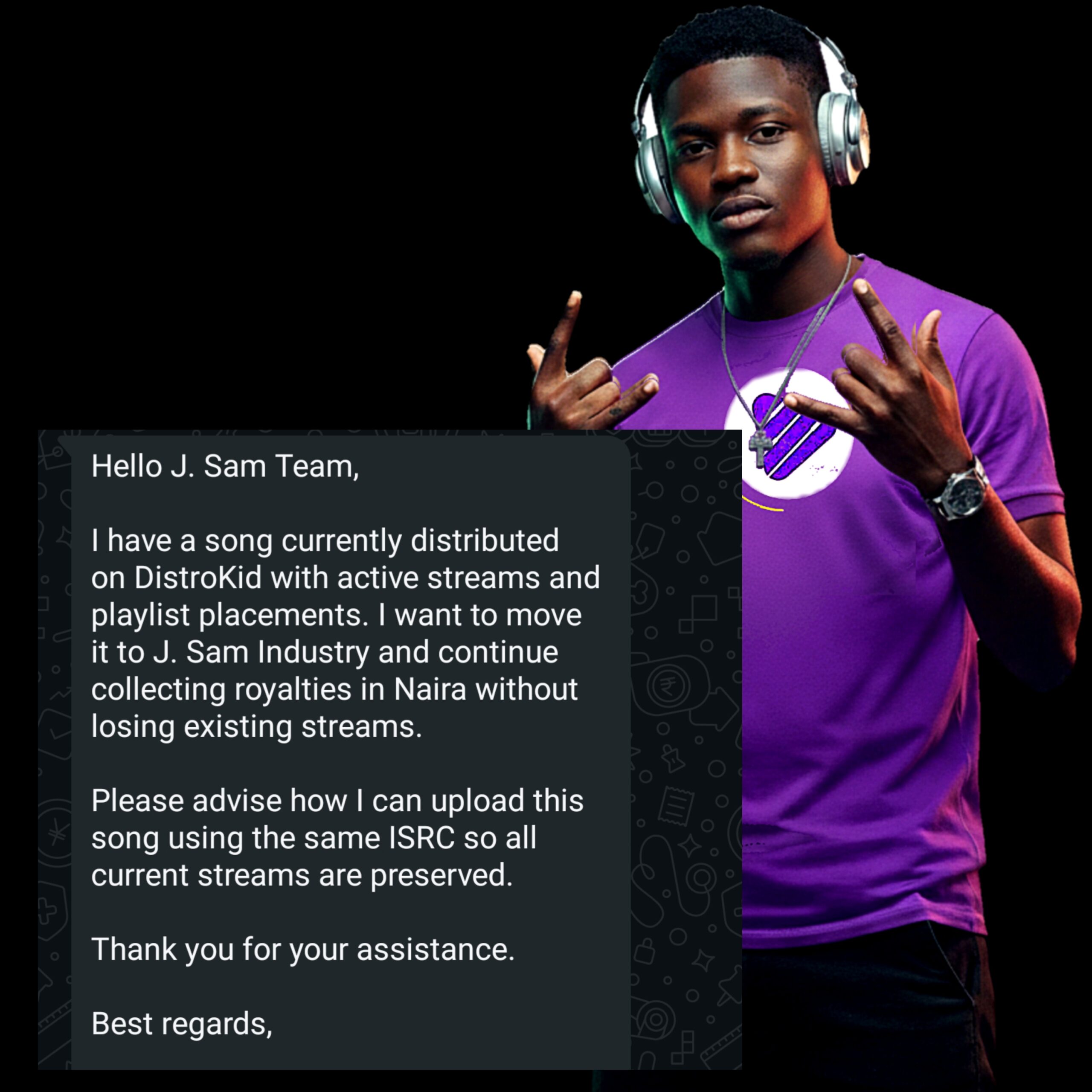 Artist testimonial 2